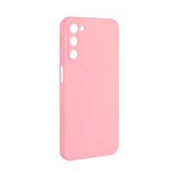 Capa de Silicone com Moldura de Câmera para Samsung Galaxy S23 Rosa Capa de Silicone com Moldura de Câmera para Samsung Galaxy S23 Rosa
